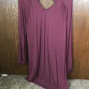 Long sleeve long shirt